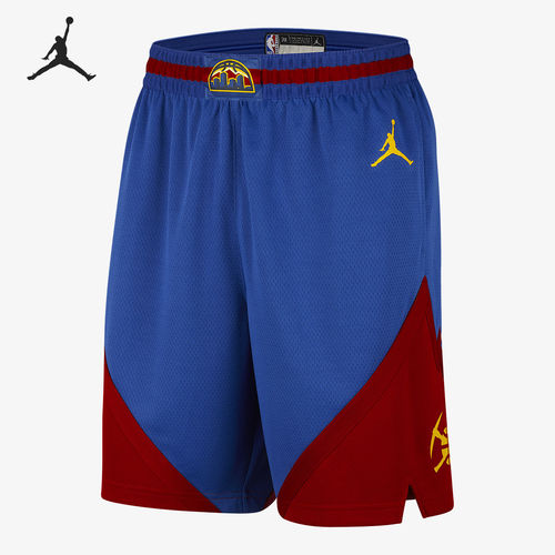 Nike耐克正品Jordan Denver Nuggets Dri-FIT透气篮球DO9428-495