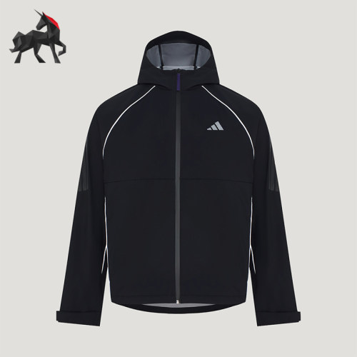 Adidas/阿迪达斯正品男士拒水防风宽松休闲夹克外套KY4900