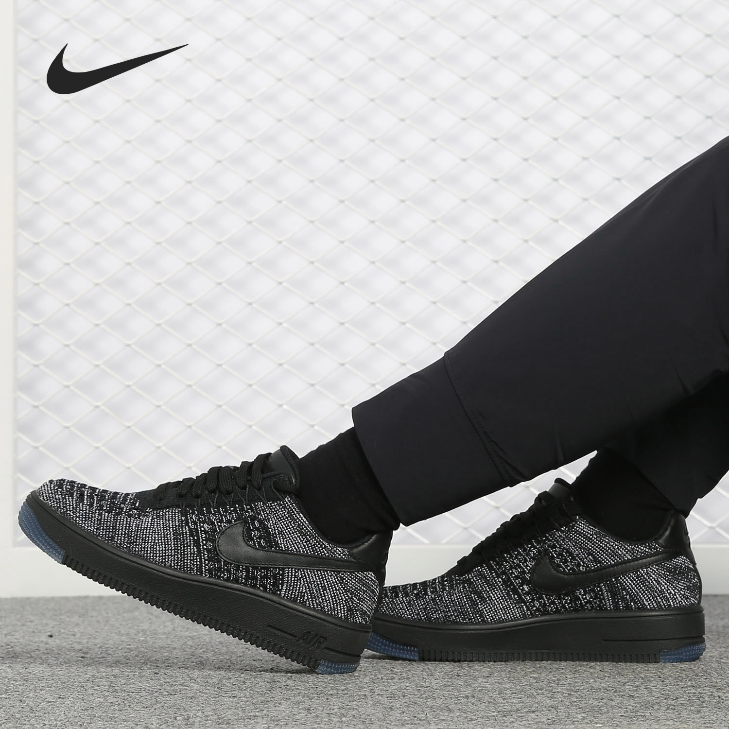 Nike/耐克正品 Air Force1 空一号编织运动休闲女子板鞋820256