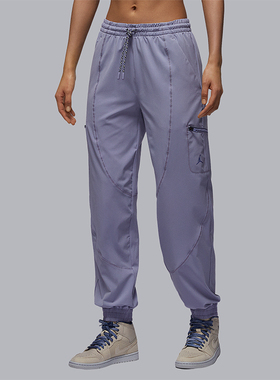 Nike/耐克正品JORDAN女士宽松透气经典篮球运动长裤FB4660-519