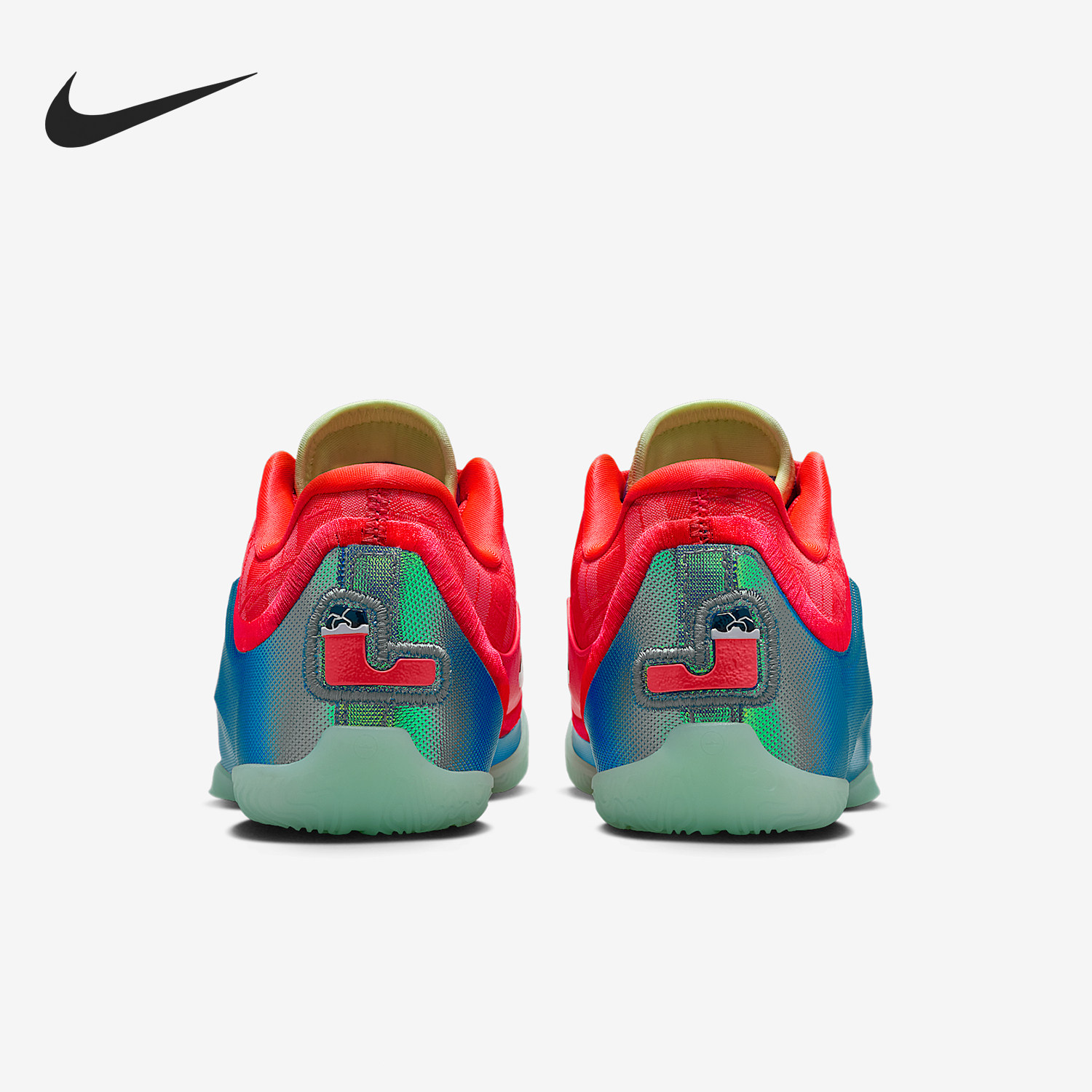 Nike/耐克官方正品2026春季款儿童低帮时尚减震篮球鞋IQ6708-600