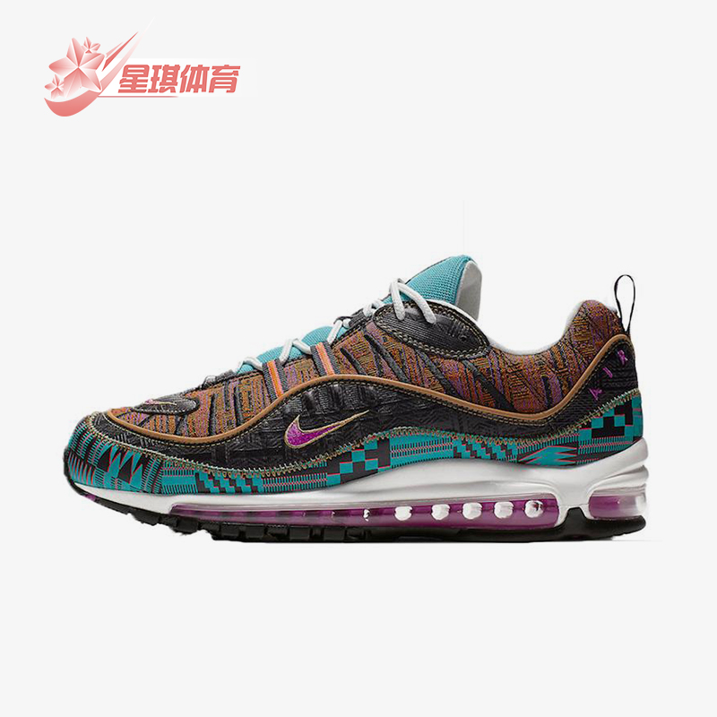 Nike/耐克正品Air Max 98 BHM男士日常经典防滑跑步鞋CD6090-001