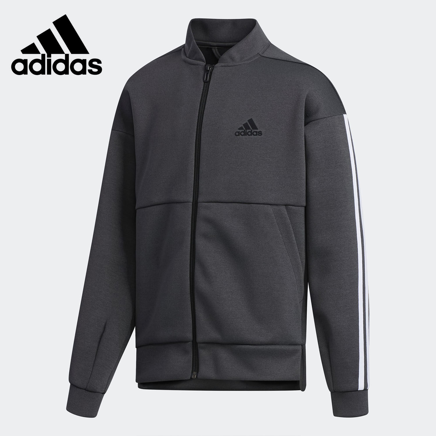 Adidas/阿迪达斯正品女大童G SI WU JK针织运动休闲茄克 FK1936