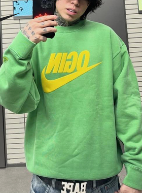 Nike/耐克正品2025冬季款男士圆领套头印花卫衣FV5942-310