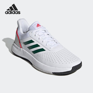 Adidas 春季 男子网球训练透气软底网球鞋 FY8651 阿迪达斯正品