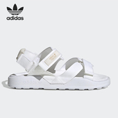 Adidas HQ4242 简约运动休闲凉鞋 阿迪达斯正品 三叶草女士时尚