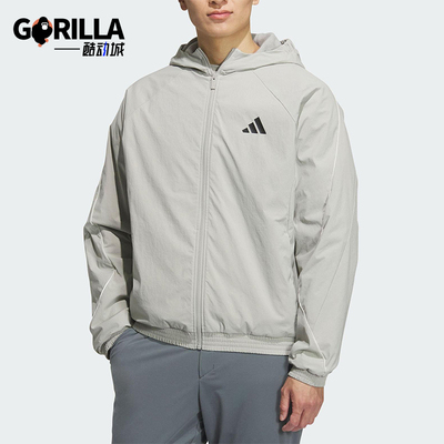 Adidas/阿迪达斯正品ST STADIUM WV J男士运动宽松连帽外套KC2855