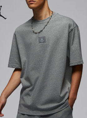 Nike/耐克官方正品JORDAN男士宽松圆领运动训练短袖T恤FZ1913-091