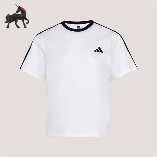 Adidas/阿迪达斯正品DANCE TEE2女士简约经典日常运动T恤KX2747