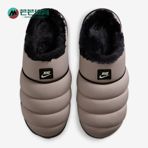 Nike/耐克正品Burrow SE男士休闲日常保暖加绒耐磨拖鞋HV8561-003