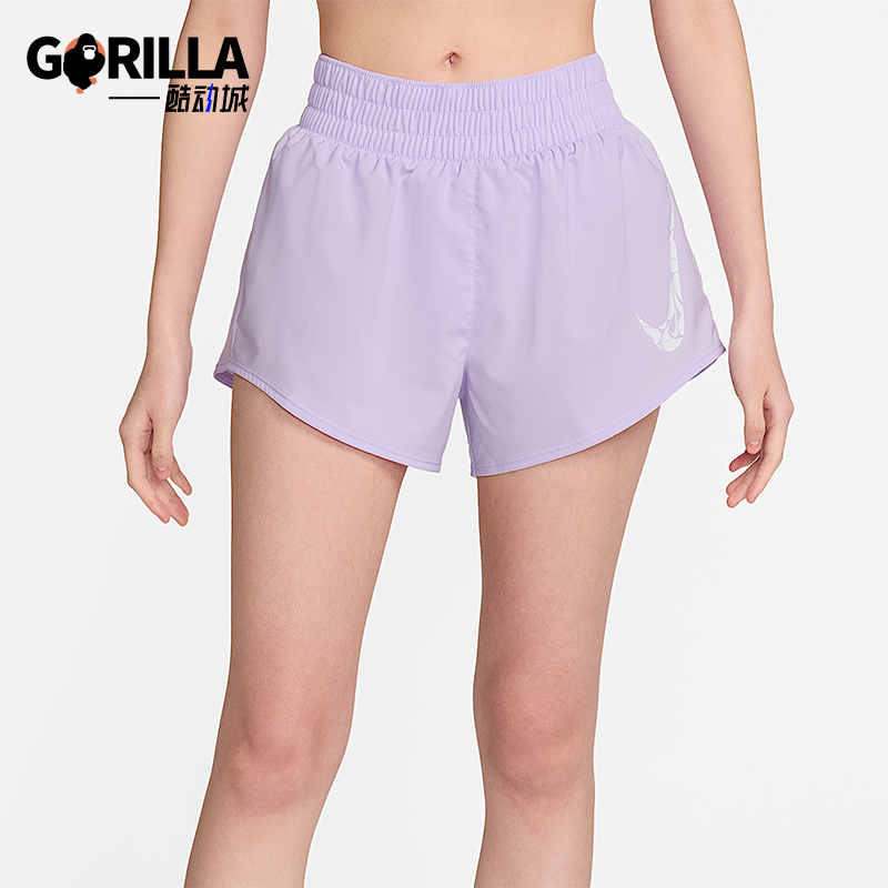 Nike/耐克正品夏季One女士运动宽松经典简约透气短裤FN2602-512