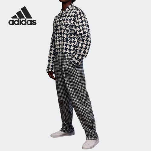 Adidas/阿迪达斯正品男女运动休闲舒适时尚黑白连体衣HC5983