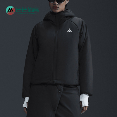 Nike/耐克正品2025冬季款女士日常连帽保暖耐穿棉服FV7336-010