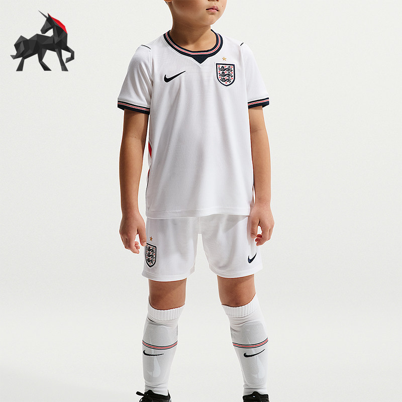 Nike/耐克正品Stadium大童三件式足球短袖经典短裤套装IB4553-100