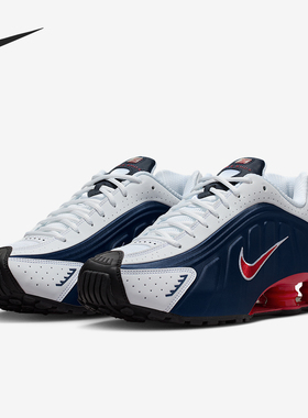 Nike/耐克正品Shox R4男士轻盈缓震气柱耐磨透气运动鞋HQ1988-400