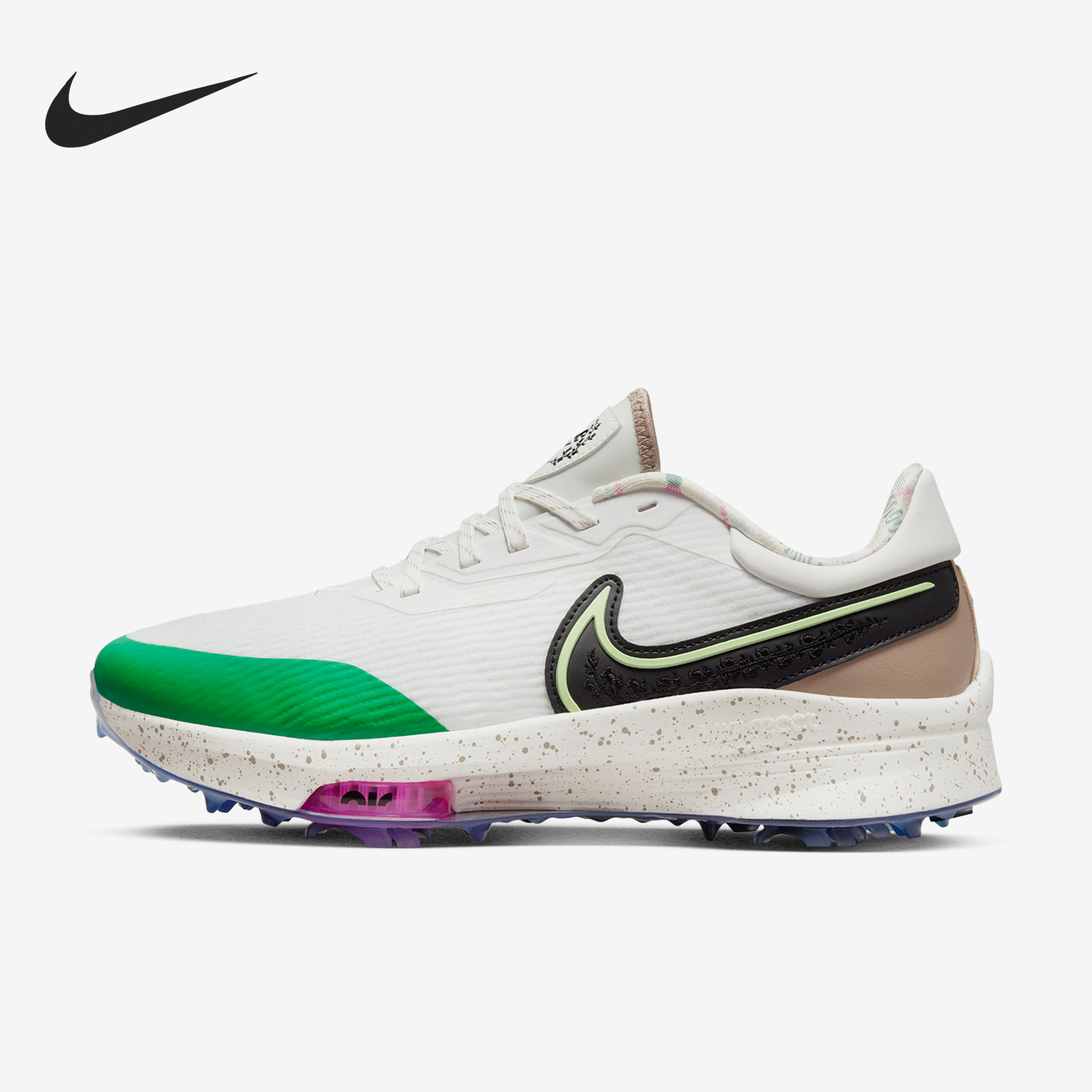 耐克男子运动透气厚底高尔夫鞋