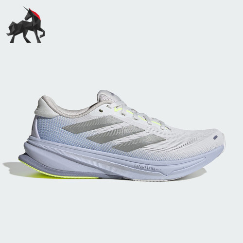 Adidas/阿迪达斯正品新款女士厚底运动缓震回弹跑步鞋JS3047