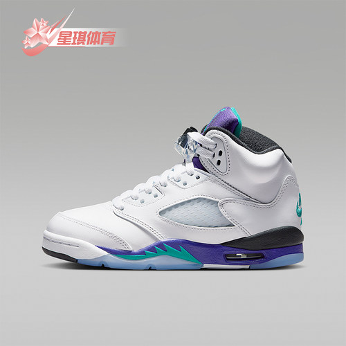 Nike/耐克正品JORDAN GS女子大童耐磨气垫中帮篮球鞋HQ7980-100
