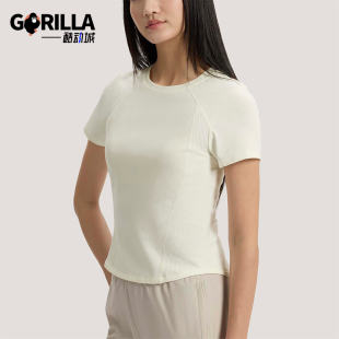 Adidas/阿迪达斯正品2026女士运动休闲经典简约修身透气T恤KH2648