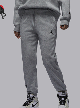 Nike/耐克正品JORDAN 女士针织透气束脚运动长裤FN5781-063