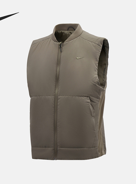 Nike/耐克正品2025冬季款男士训练保暖跑步立领棉马甲FB7554-289