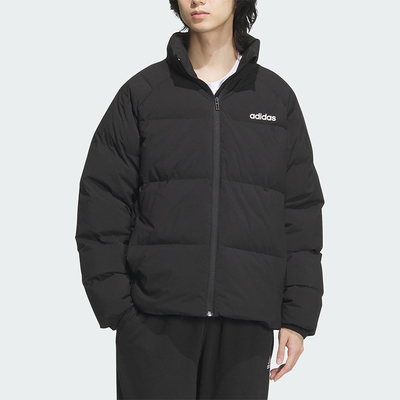 阿迪达斯男士保暖运动休闲羽绒服