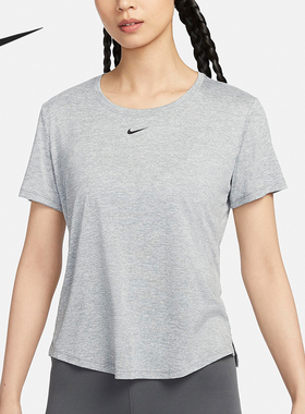 Nike/耐克官方正品当季新款女士跑步训练透气短袖T恤DD0639-073
