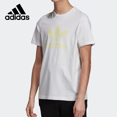Adidas夏季新款透气运动短袖衫