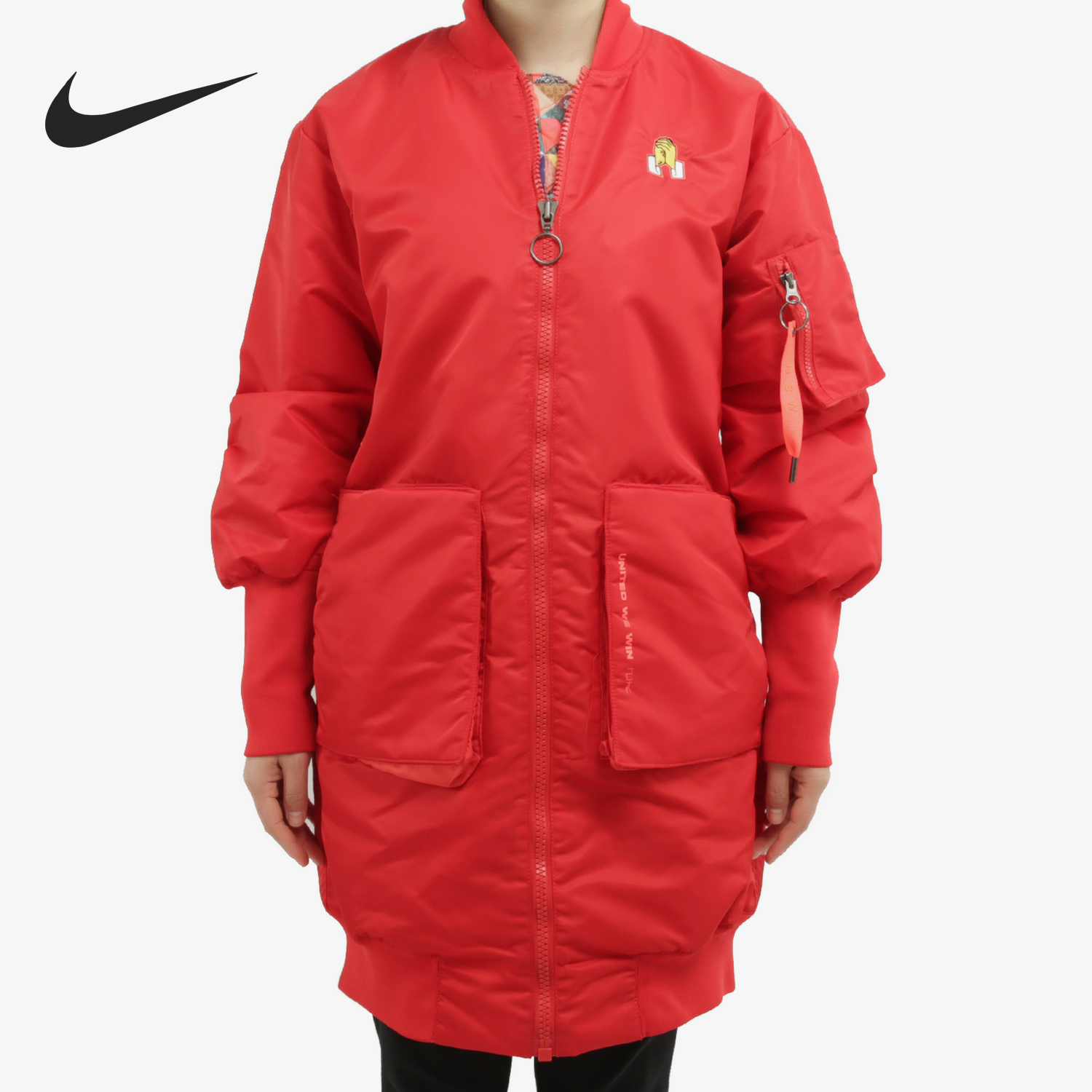 耐克女子中长夹克外套