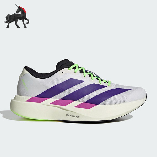 Adidas/阿迪达斯正品ADIZERO男士运动网布训练比赛跑步鞋JS4495