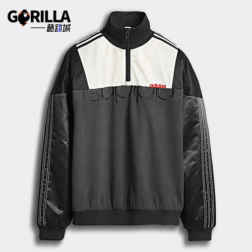 Adidas/阿迪达斯正品alexander wang男士经典复古夹克外套DT9502