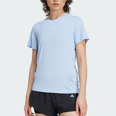 Adidas/阿迪达斯正品2025夏季款女士圆领健身经典运动短袖KB9927
