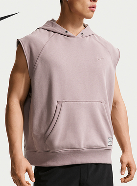 Nike/耐克正品Dri-FIT男士连帽时尚无袖运动T恤IF2796-226