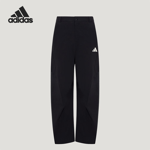 Adidas/阿迪达斯正品男士拒水宽松休闲运动弯刀长裤LG8763