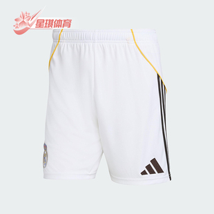 阿迪达斯正品 足球训练短裤 2025夏季 运动经典 JJ1926 男士 Adidas