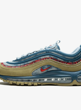 Nike/耐克正品Air Max 97 GS女子大童经典牛仔跑步鞋BV6374-200