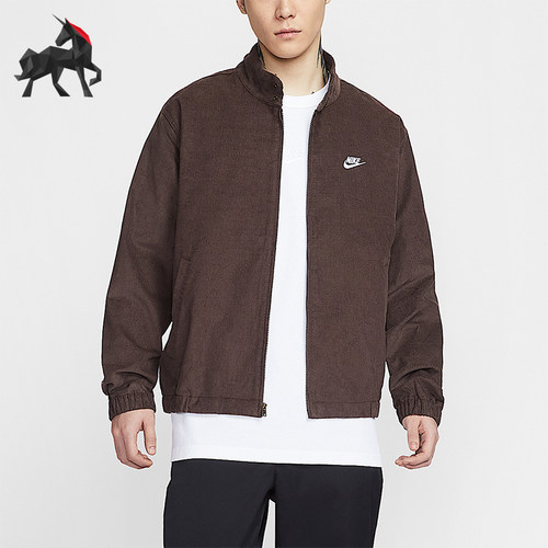 Nike/耐克正品2026春季款男士日常立领刺绣运动外套IR0105-237