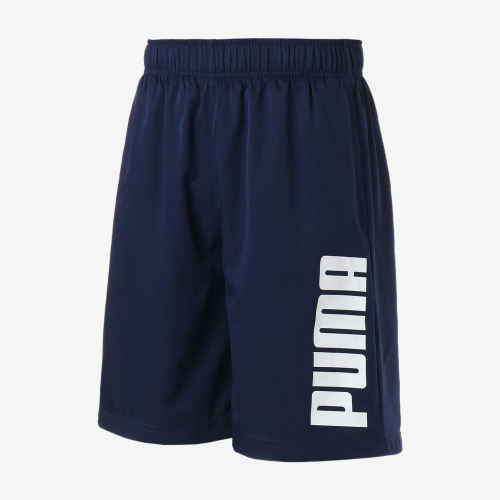 Puma彪马正品Essentials男三分松紧字母轻便舒适短裤847212-06