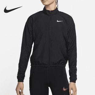 Nike 女子舒适立领拉链运动休闲夹克外套 DD4926 010 耐克正品