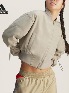 Adidas/阿迪达斯正品ASMC SW BOM CRO女士短款保暖棉服JF6029