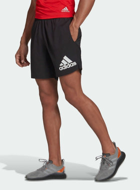 Adidas/阿迪达斯官方正品夏季新款男子运动透气休闲短裤H59883