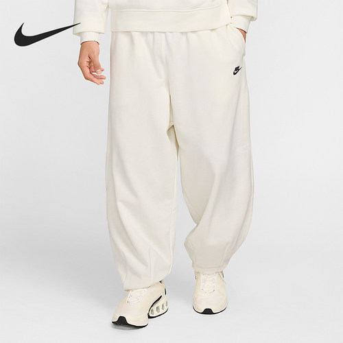 Nike/耐克正品2025秋季款男士刺绣运动宽松透气长裤HJ1823-133
