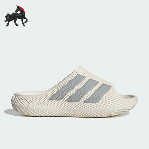 Adidas/阿迪达斯正品男女同款风缓运动舒缓外穿拖鞋KH6417