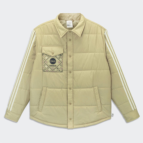 阿迪达斯Neo男子休闲运动棉服
