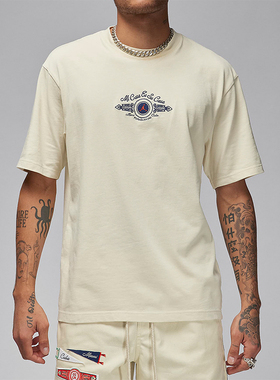 Nike/耐克正品Air Jordan男士圆领休闲运动短袖T恤FQ3803-203