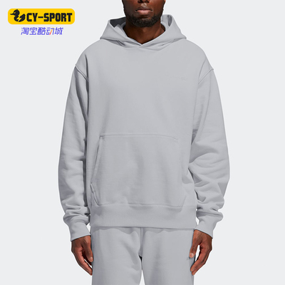 Adidas/阿迪达斯正品三叶草男女款刺绣经典字母连帽卫衣GM1947
