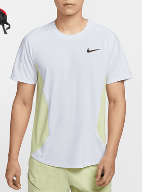 Nike/耐克正品夏季新款男士网球运动休闲圆领短袖T恤FZ6858-100