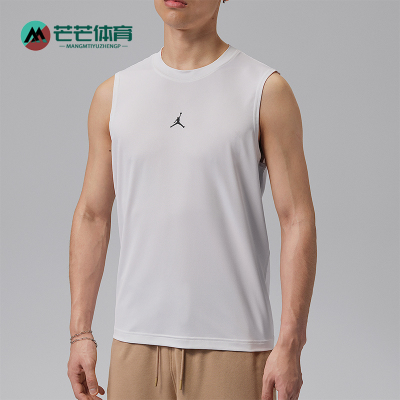 Nike/耐克正品JORDAN男士舒爽透气简约经典日常背心T恤IF0890-100