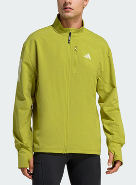 Adidas/阿迪达斯正品WINTERIZED男士运动跑步梭织保暖外套JW9648