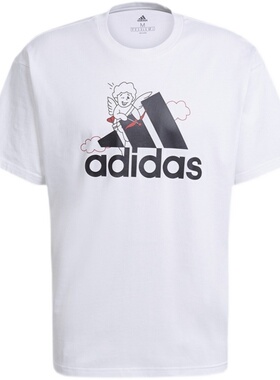 Adidas/阿迪达斯正品 夏季新款男子休闲运动短袖T恤 GL3485